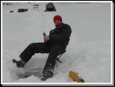 ice fishing